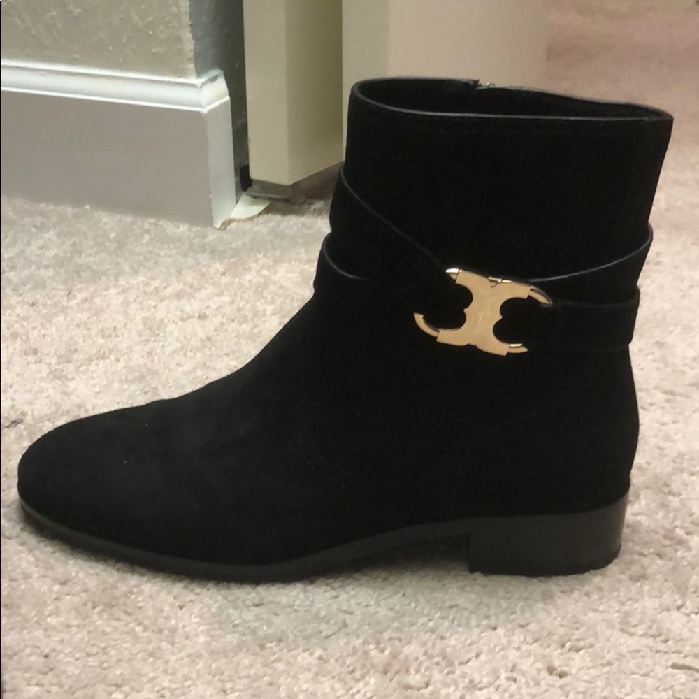 Genuine Tory Burch suede ankle boots